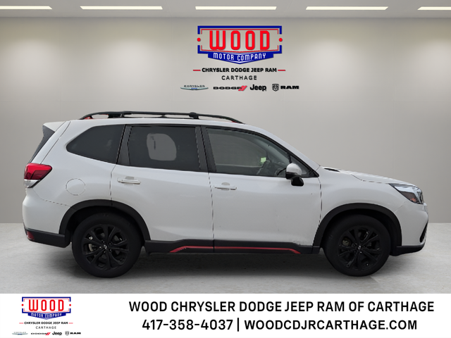 Crystal White Pearl 2021 Subaru Forester SUV / Crossover All-Wheel Drive Continuously Variable Transmission
