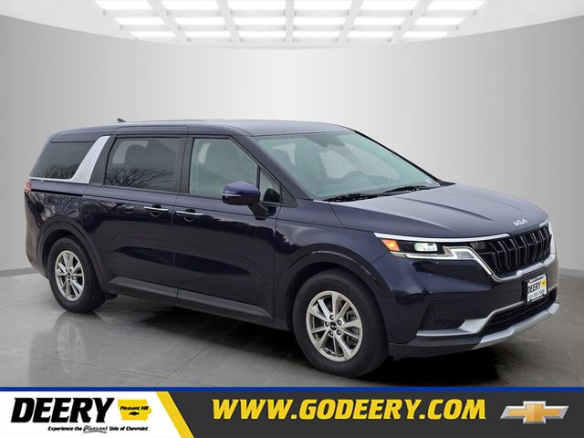 Deep Chroma Blue 2024 Kia Carnival LX FWD Minivan Front-Wheel Drive 8-Speed Automatic