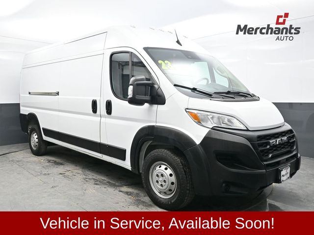 Bright White Clearcoat 2023 RAM ProMaster 2500 159 High Roof Cargo Van FWD Van Front-Wheel Drive 9-Speed Automatic