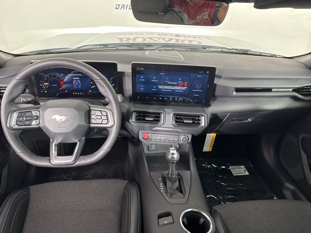 2025 Oxford White Ford Mustang EcoBoost RWD Coupe
