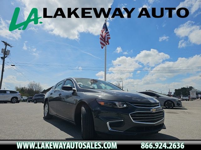 Nightfall Gray Metallic 2018 Chevrolet Malibu LS FWD Sedan Front-Wheel Drive 6-Speed Automatic