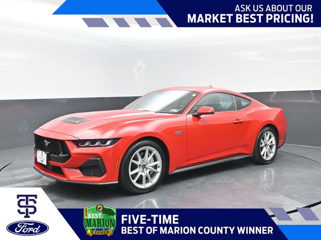Race Red 2024 Ford Mustang Coupe Rear-Wheel Drive Automatic