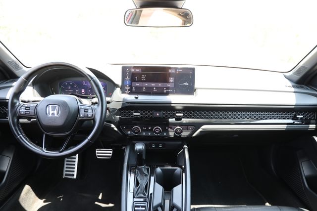 2023 Honda Accord Hybrid Sport-L Red at DeMontrond Automotive Group