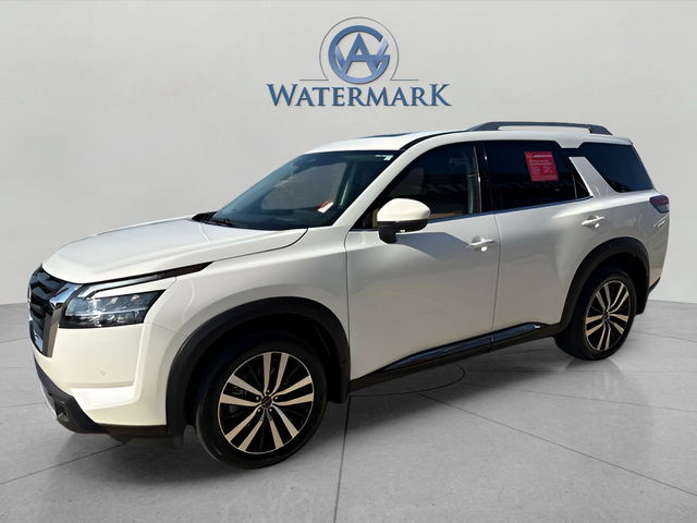 Pearl White Tricoat 2024 Nissan Pathfinder SUV / Crossover All-Wheel Drive 9-Speed Automatic