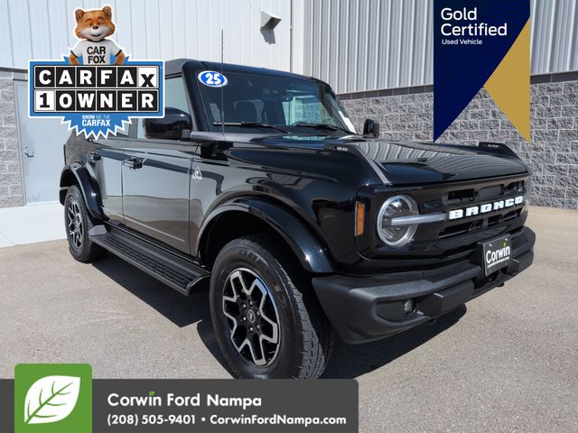 Shadow Black 2025 Ford Bronco SUV / Crossover Four-Wheel Drive Automatic