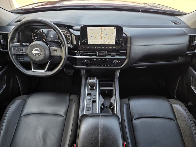 2023 Nissan Pathfinder SL Red at Big Star Buick GMC