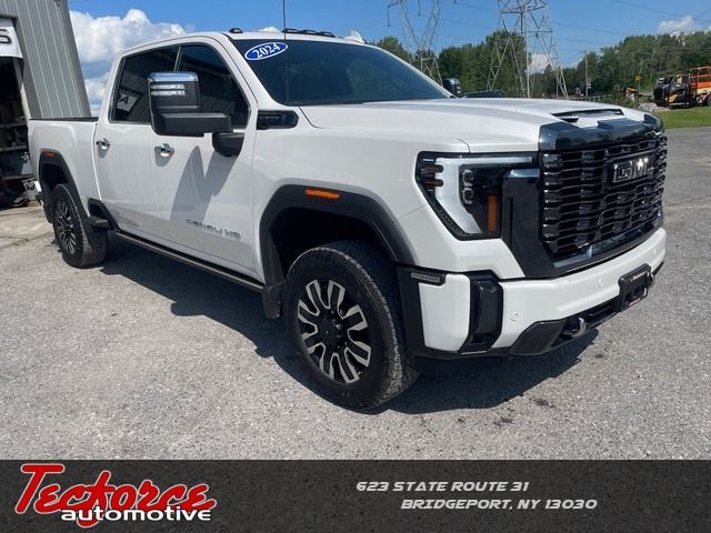 2024 GMC Sierra 2500HD Denali Ultimate - White Frost Tricoat exterior view 1