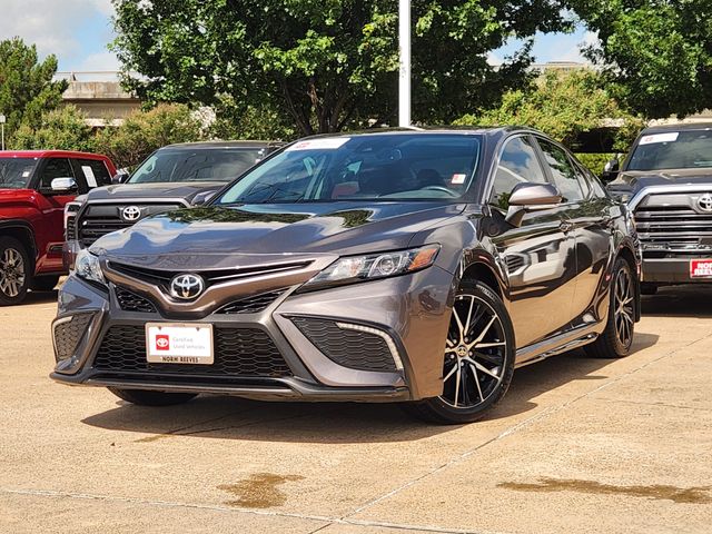 Predawn Gray Mica 2024 Toyota Camry Sedan Front-Wheel Drive 8-Speed Automatic