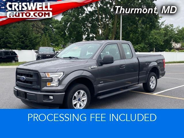 Gray (Magnetic) 2017 Ford F-150 XL SuperCab Pickup Truck 4X2 6-Speed Automatic