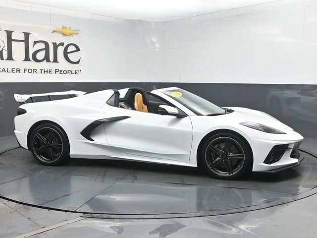 Arctic White 2025 Chevrolet Corvette Convertible Rear-Wheel Drive 8-Speed Dual Clutch
