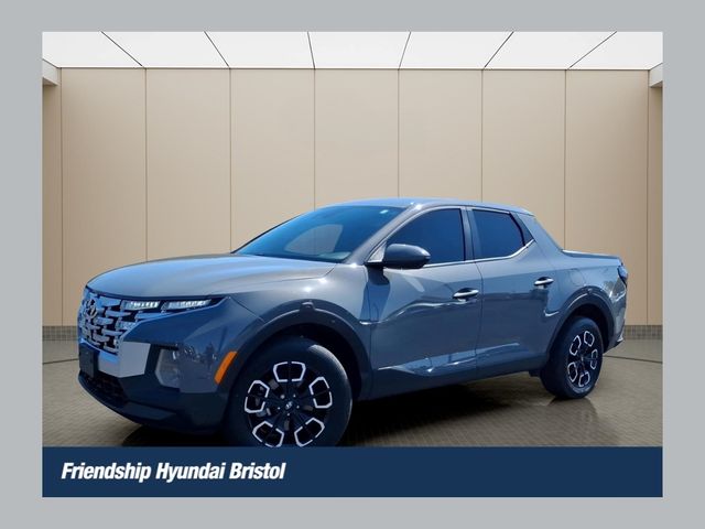 Hampton Gray 2024 Hyundai Santa Cruz SE Crew Cab AWD Pickup Truck All-Wheel Drive 8-Speed Automatic