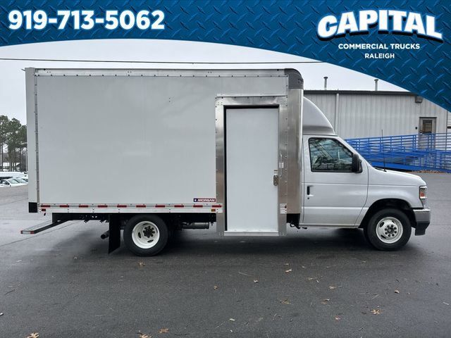 New 2025 White Ford 14FT BOX/SIDE DOOR image 9