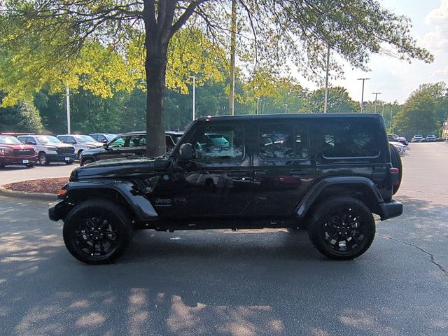 Used 2025 Black Jeep Sahara 4xe image 2