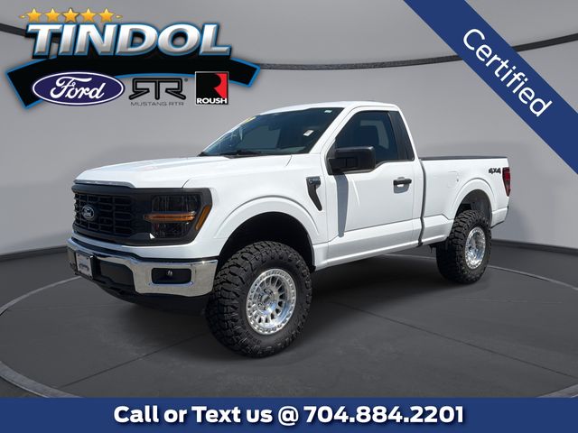 Oxford White 2025 Ford F-150 XL Regular Cab 4WD Pickup Truck Four-Wheel Drive Automatic