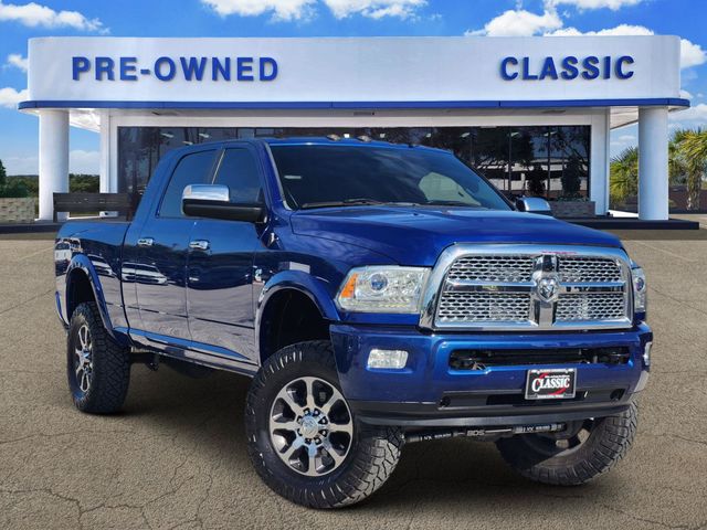 Blue Streak Pearlcoat 2016 RAM 3500 Pickup Truck Four-Wheel Drive 6-Speed Automatic