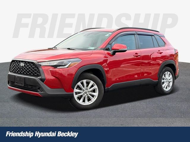 Barcelona Red Metallic 2022 Toyota Corolla Cross SUV / Crossover All-Wheel Drive Continuously Variable Transmission