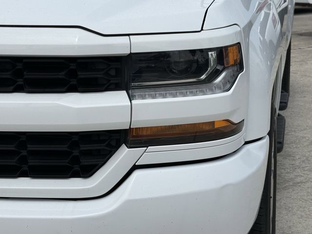 2018 Chevrolet Silverado 1500 Custom White at AutoSavvy Houston Southwest