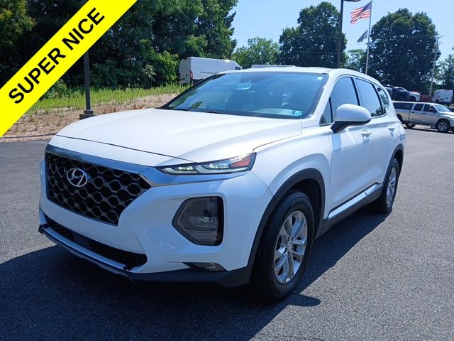 Quartz White 2020 Hyundai Santa Fe SUV / Crossover Front-Wheel Drive 8-Speed Automatic