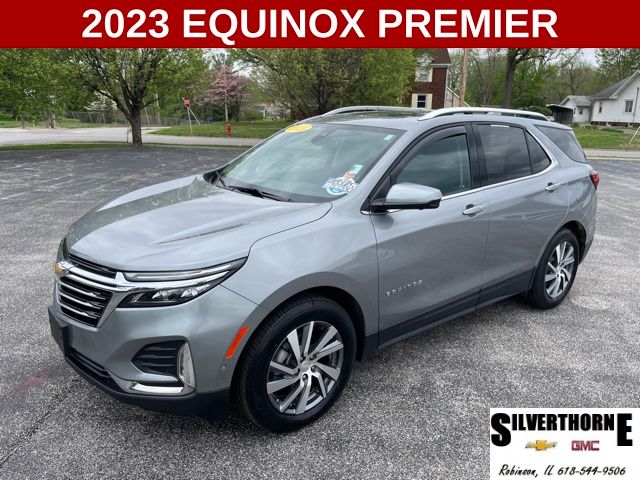 Sterling Gray Metallic 2023 Chevrolet Equinox Premier FWD with 1LZ SUV / Crossover Front-Wheel Drive 6-Speed Automatic Overdrive