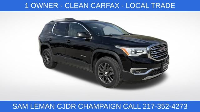 Black (Ebony Twilight Metallic) 2019 GMC Acadia SLT-1 FWD SUV / Crossover Front-Wheel Drive 6-Speed Automatic