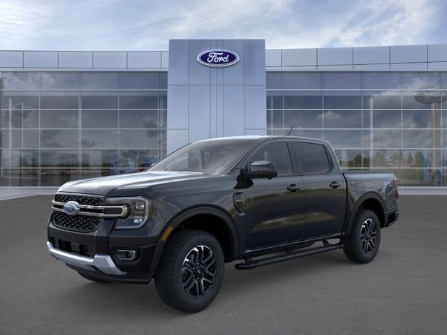 Shadow Black 2026 Ford Ranger Lariat SuperCrew 4WD Pickup Truck Four-Wheel Drive Automatic