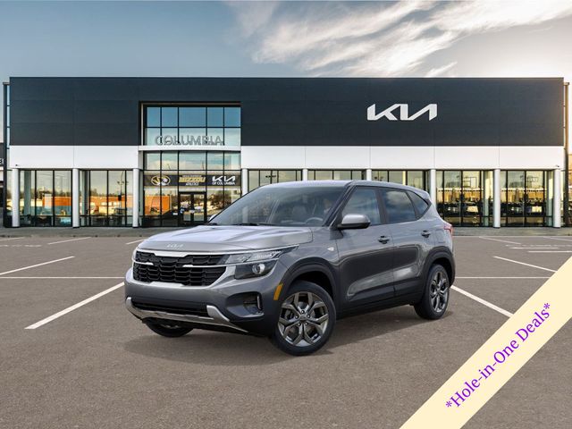 Steel Gray 2026 Kia Seltos LX FWD SUV / Crossover Front-Wheel Drive Continuously Variable Transmission