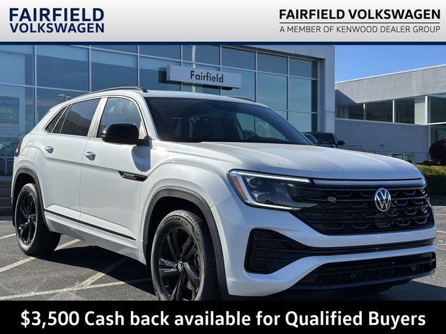 Opal White 2026 Volkswagen Atlas Cross Sport SUV / Crossover All-Wheel Drive 8-Speed Automatic