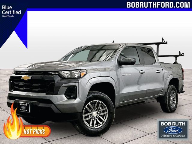 Sterling Gray Metallic 2024 Chevrolet Colorado Pickup Truck Four-Wheel Drive 8-Speed Automatic