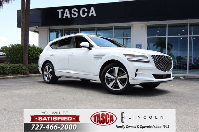 Alta White 2021 Genesis GV80 SUV / Crossover Rear-Wheel Drive 8-Speed Automatic