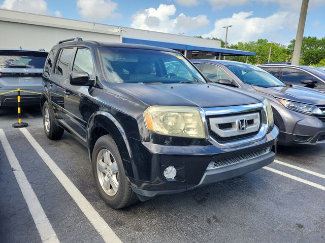 Crystal Black Pearl 2011 Honda Pilot EX-L SUV / Crossover Front-Wheel Drive 5-Speed Automatic