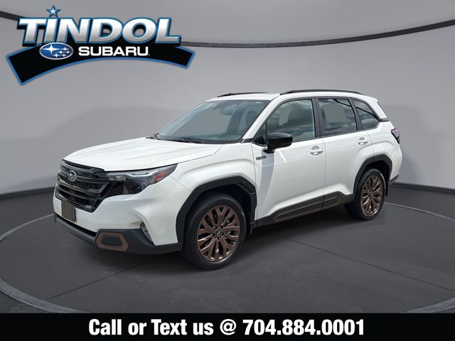 Crystal White Pearl 2026 Subaru Forester Hybrid SUV / Crossover All-Wheel Drive Continuously Variable Transmission