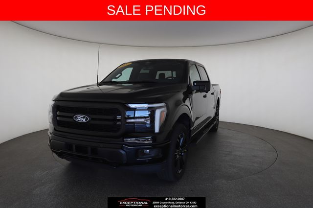 Black Metallic 2025 Ford F-150 Pickup Truck Four-Wheel Drive Automatic