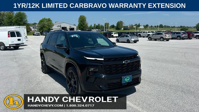 Mosaic Black Metallic 2024 Chevrolet Traverse SUV / Crossover Four-Wheel Drive 8-Speed Automatic