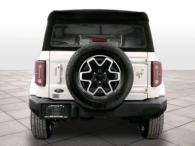 2024 Ford Bronco Outer Banks White at Bob Ruth Ford