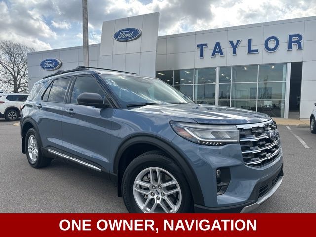Vapor Blue Metallic 2025 Ford Explorer Active RWD SUV / Crossover Rear-Wheel Drive Automatic