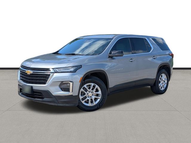 2023 Chevrolet Traverse LS Gray at Traditions Chevrolet