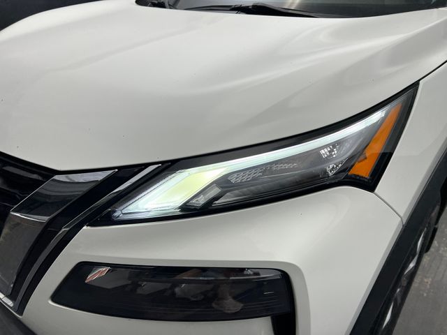 2023 Glacier White Nissan Rogue S FWD SUV