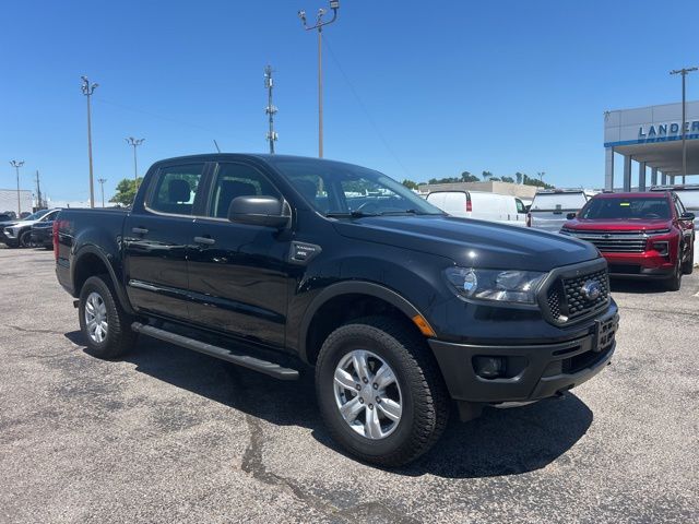 Shadow Black 2021 Ford Ranger XL SuperCrew 4WD Pickup Truck Four-Wheel Drive Automatic