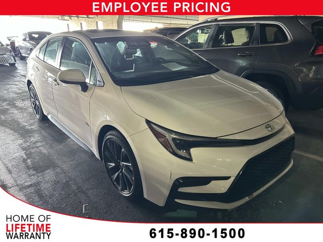 Ice 2024 Toyota Corolla XSE FWD Sedan Front-Wheel Drive Continuously Variable Transmission