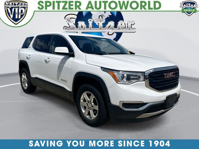 Summit White 2018 GMC Acadia SLE-1 FWD SUV / Crossover Front-Wheel Drive 6-Speed Automatic