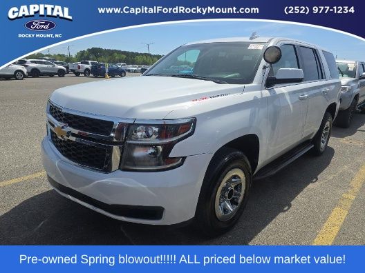 Summit White 2017 Chevrolet Tahoe Police RWD SUV / Crossover 4X2 6-Speed Automatic Overdrive