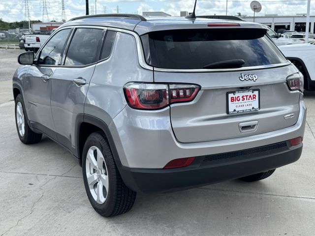 2020 Jeep Compass Latitude Silver at Mac Haik CDJR North Houston