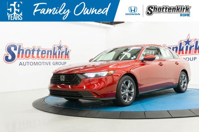 Radiant Red Metallic 2024 Honda Accord Sedan Front-Wheel Drive Continuously Variable Transmission