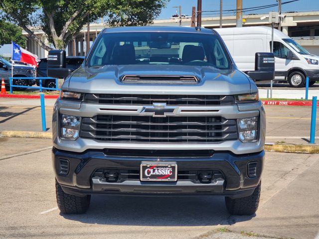 2024 Chevrolet Silverado 2500HD Custom Gray at EAG Ford Navasota