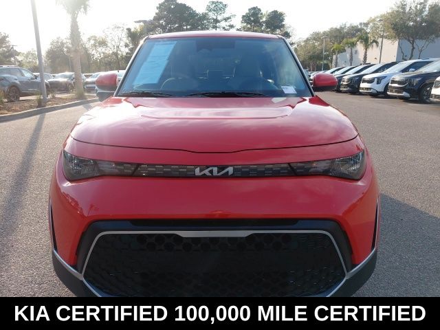 Inferno Red 2025 Kia Soul SUV / Crossover Front-Wheel Drive Continuously Variable Transmission