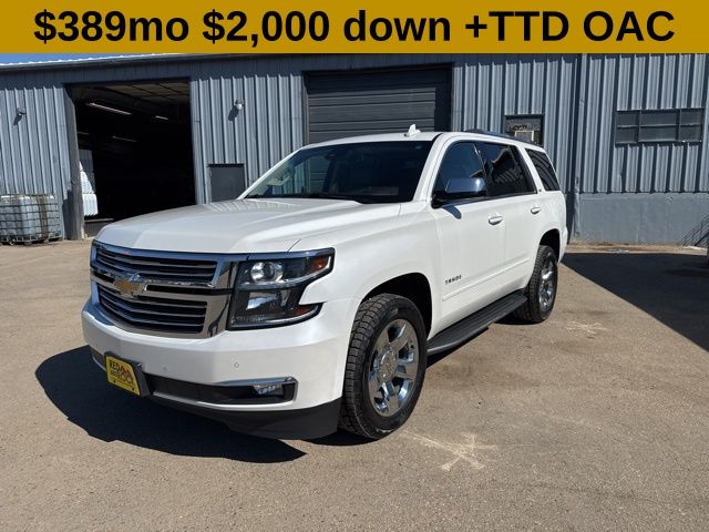 White (Iridescent Pearl Tricoat) 2016 Chevrolet Tahoe SUV / Crossover Four-Wheel Drive 6-Speed Automatic Overdrive