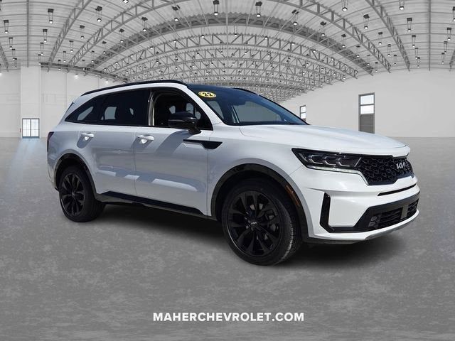 Glacial White Pearl 2022 Kia Sorento SX FWD SUV / Crossover Front-Wheel Drive 8-Speed Dual Clutch