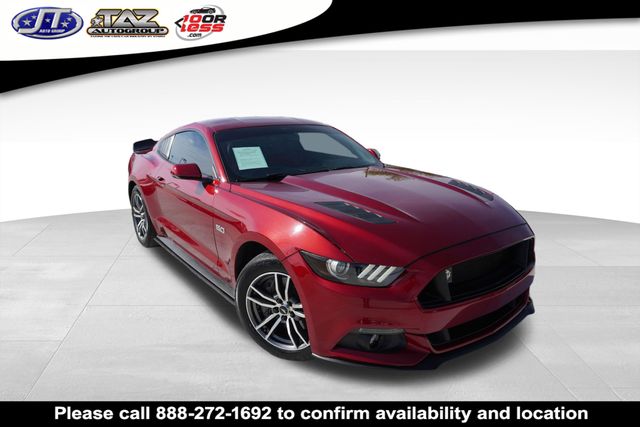 Ruby Red Metallic 2015 Ford Mustang GT Premium Coupe RWD Coupe Rear-Wheel Drive 6-Speed Manual
