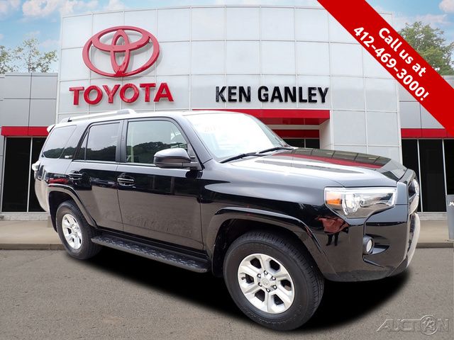 Midnight Black Metallic 2019 Toyota 4Runner SUV / Crossover Four-Wheel Drive 5-Speed Automatic Overdrive