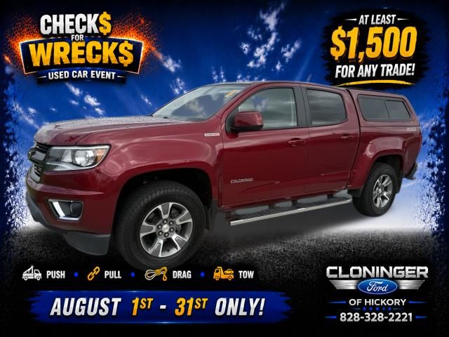 Cajun Red Tintcoat 2018 Chevrolet Colorado Pickup Truck Four-Wheel Drive 6-Speed Automatic
